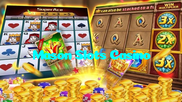 Mason Slots Casino casino presented on mobile device in Pakistan with slots and live games