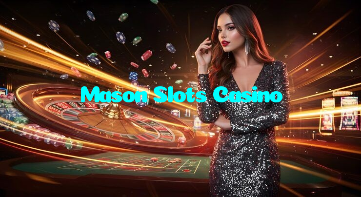 Mason Slots Casino casino presented on mobile device in Pakistan with slots and live games