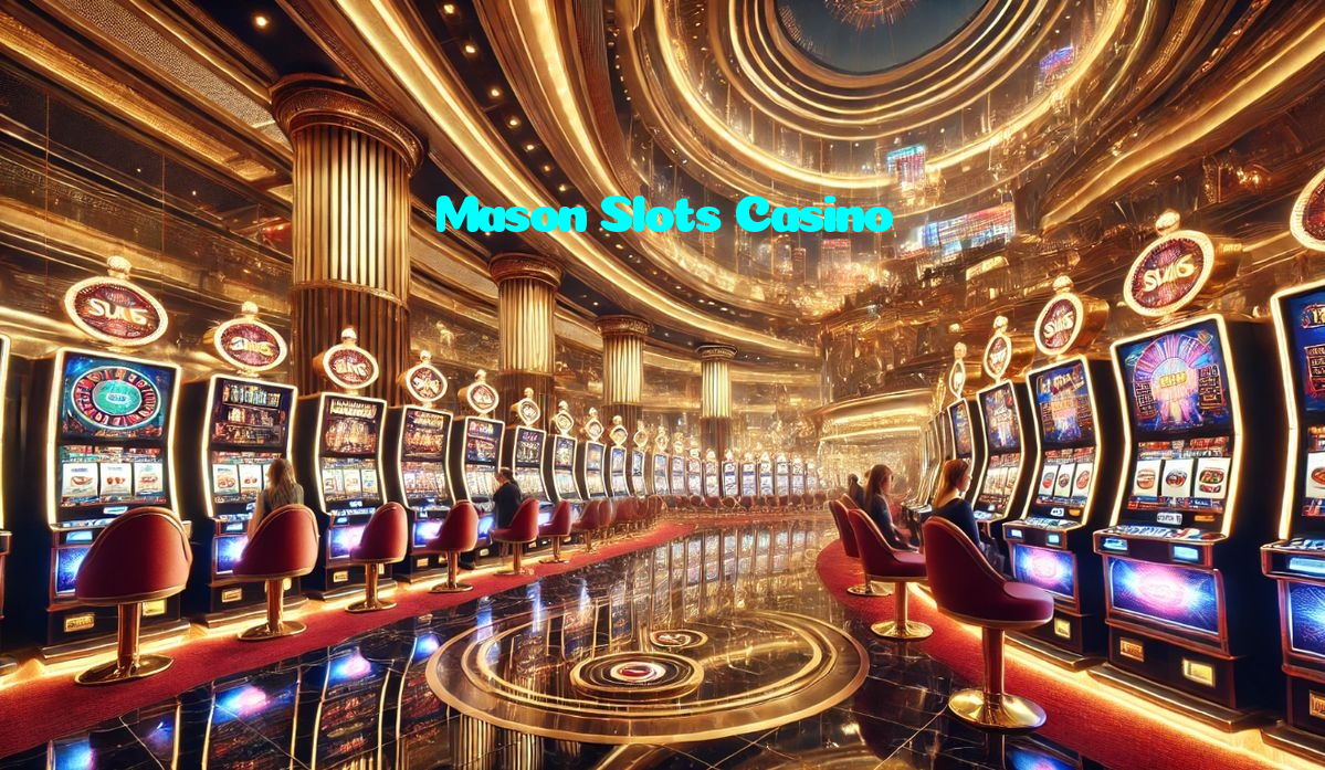 Mason Slots Casino casino presented on mobile device in Pakistan with slots and live games